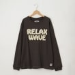 オフプライスストア(メンズ)(OFF PRICE STORE(Mens))のSALTS（ソルツ） パイルロゴロンＴ チャコールグレー(014)