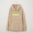 オフプライスストア(メンズ)(OFF PRICE STORE(Mens))のHIPANDA（ハイパンダ） HIPANDAロゴフリースパーカー ベージュ(052)