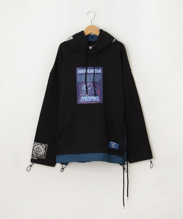 オフプライスストア(メンズ)(OFF PRICE STORE(Mens))のHIPANDA（ハイパンダ） レイヤード風コンビパーカー1