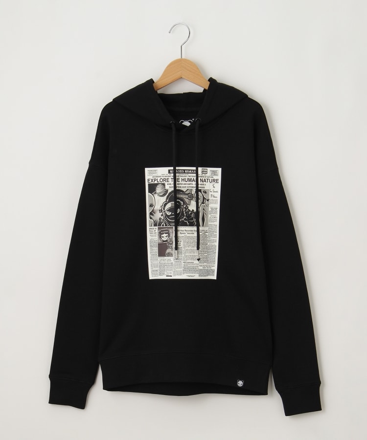 オフプライスストア(メンズ)(OFF PRICE STORE(Mens))のHIPANDA（ハイパンダ） HIPANDAプリントパーカー ブラック(019)