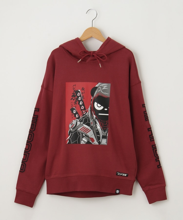 オフプライスストア(メンズ)(OFF PRICE STORE(Mens))のHIPANDA（ハイパンダ） HIPANDA忍者プリントトパーカー レッド(062)