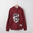 オフプライスストア(メンズ)(OFF PRICE STORE(Mens))のHIPANDA（ハイパンダ） HIPANDA忍者プリントトパーカー レッド(062)