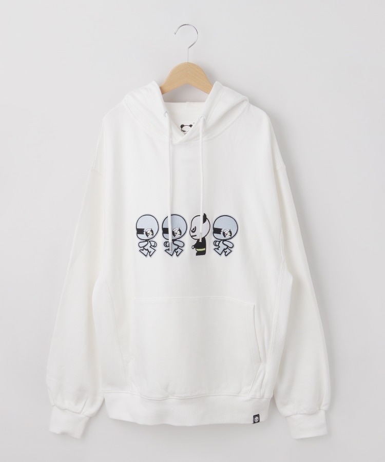 オフプライスストア(メンズ)(OFF PRICE STORE(Mens))のHIPANDA（ハイパンダ） HIPANDAワッペンパーカー ホワイト(001)