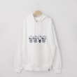 オフプライスストア(メンズ)(OFF PRICE STORE(Mens))のHIPANDA（ハイパンダ） HIPANDAワッペンパーカー ホワイト(001)