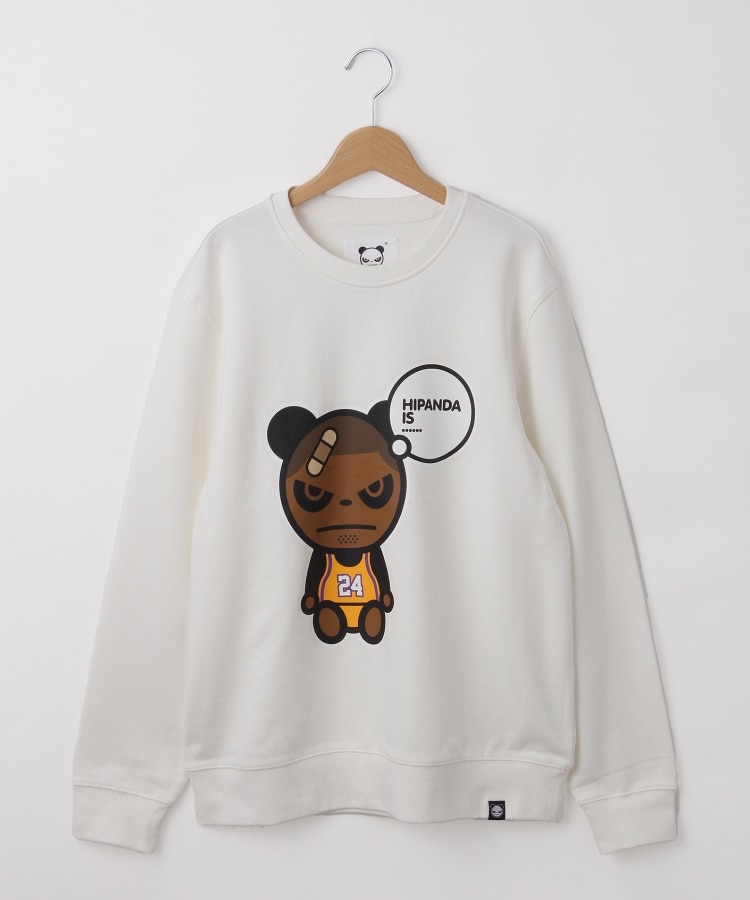 オフプライスストア(メンズ)(OFF PRICE STORE(Mens))のHIPANDA（ハイパンダ） HIPANDAプリントトレーナー ホワイト(001)