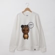 オフプライスストア(メンズ)(OFF PRICE STORE(Mens))のHIPANDA（ハイパンダ） HIPANDAプリントトレーナー ホワイト(001)