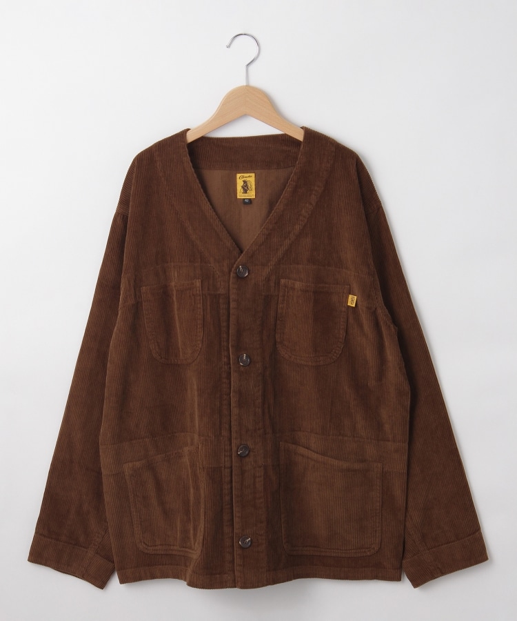 オフプライスストア(メンズ)(OFF PRICE STORE(Mens))のCobmaster（コブマスター） ノーカラーコーデュロイワークブルゾン ベージュ(052)