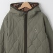 オフプライスストア(メンズ)(OFF PRICE STORE(Mens))のCobmaster（コブマスター） 裏地チェックダブルジップ中綿キルティングコート【SALE/カジュアル/デイリー/トレンド/ルーズシルエット/ゆったり/ユニセックス】3