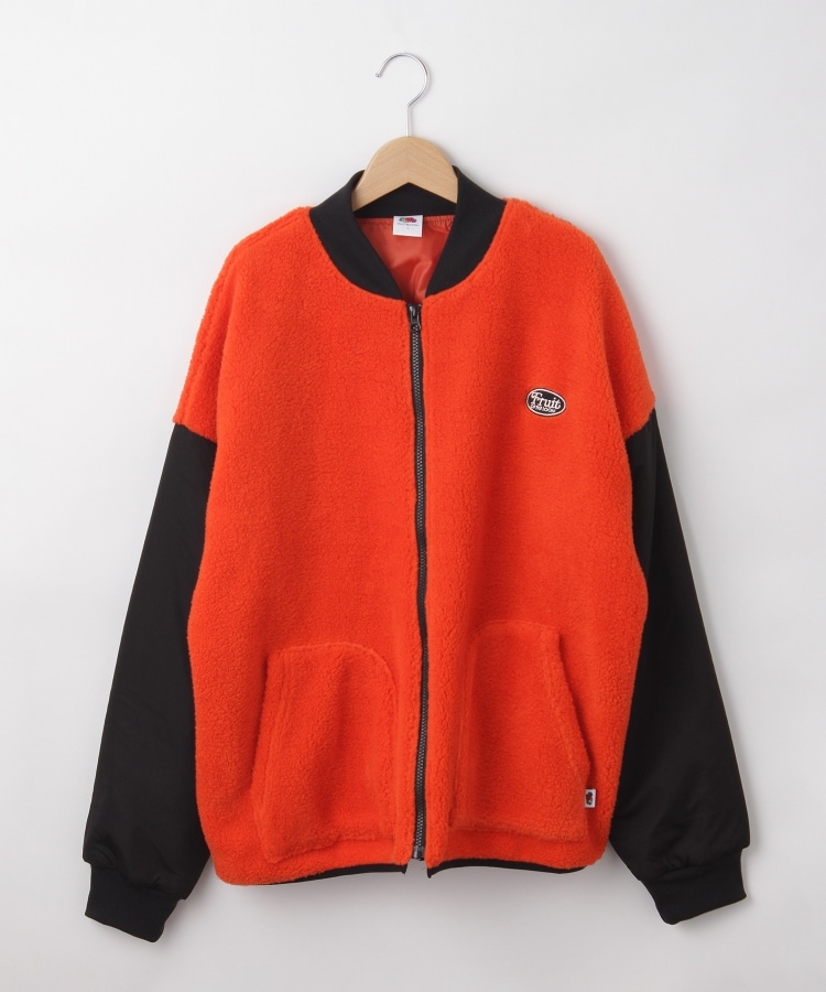 オフプライスストア(メンズ)(OFF PRICE STORE(Mens))のFRUIT OF THE LOOM（フルーツ オブ ザ ルーム） 刺繍ロゴフリースブルゾン1