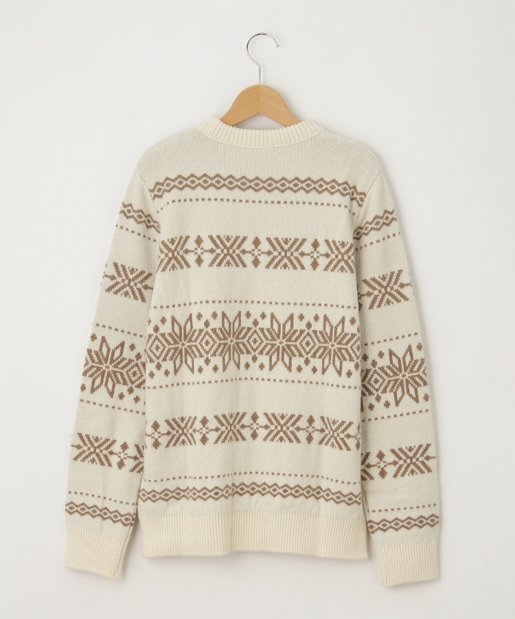 オフプライスストア(メンズ)(OFF PRICE STORE(Mens))のcharee braver（チャーリーブレイバー） 雪柄ウール混セーター【SALE/カジュアル/デイリー/トレンド/ストリート/ユニセックス】4