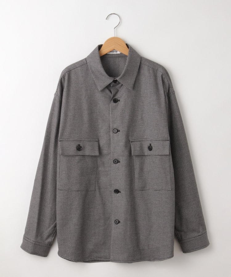 オフプライスストア(メンズ)(OFF PRICE STORE(Mens))のcharee braver（チャーリーブレイバー） 千鳥格子BIGポケット付きブルゾン1