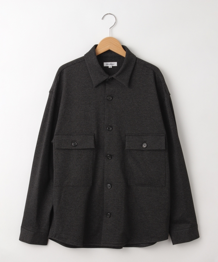 オフプライスストア(メンズ)(OFF PRICE STORE(Mens))のcharee braver（チャーリーブレイバー） BIGポケット付きブルゾン ブラック(019)