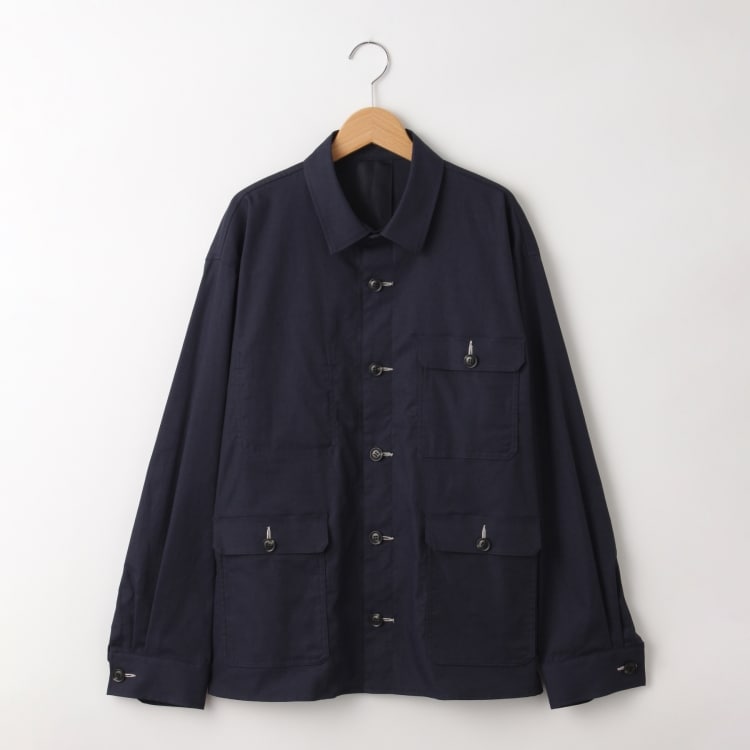 オフプライスストア(メンズ)(OFF PRICE STORE(Mens))のcharee braver（チャーリーブレイバー） 麻混後ろジップ付きジャンパー ブルゾン/ジャンバー