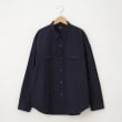 オフプライスストア(メンズ)(OFF PRICE STORE(Mens))のcharee braver（チャーリーブレイバー） しわ加工シャカシャカシャツ ネイビー(093)