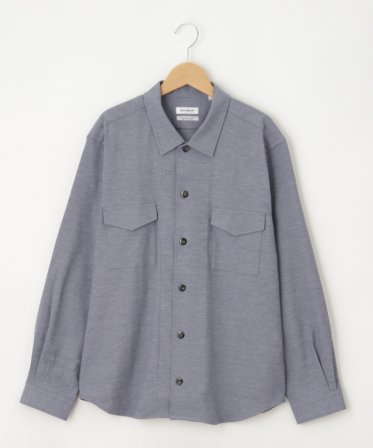 オフプライスストア(メンズ)(OFF PRICE STORE(Mens))のcharee braver（チャーリーブレイバー） 麻混ポケット付きシャツ1