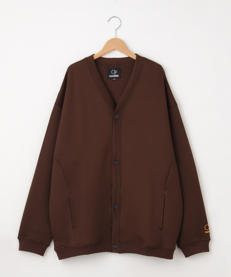 オフプライスストア(メンズ)(OFF PRICE STORE(Mens))のOcean Pacific(オーシャンパシフィック） バックサークルロゴカーディガン ブラウン(043)
