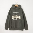 オフプライスストア(メンズ)(OFF PRICE STORE(Mens))のOcean Pacific(オーシャンパシフィック） ビッグロゴ裏返しスウェットパーカー カーキ(029)