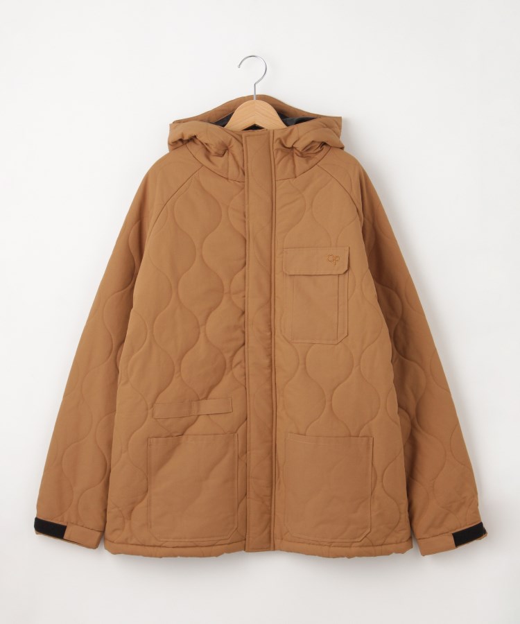 オフプライスストア(メンズ)(OFF PRICE STORE(Mens))のOcean Pacific(オーシャンパシフィック） キルティング胸ロゴ刺繍コート ベージュ(052)