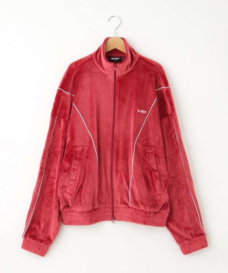 WORLD ONLINE STORE( 饤󥹥ȥ㤨OFF PRICE STORE(Mens(եץ饤ȥ( NERDYʥΥǥ VELOUR PIPING TRACK TOP(23FWפβǤʤ2,618ߤˤʤޤ