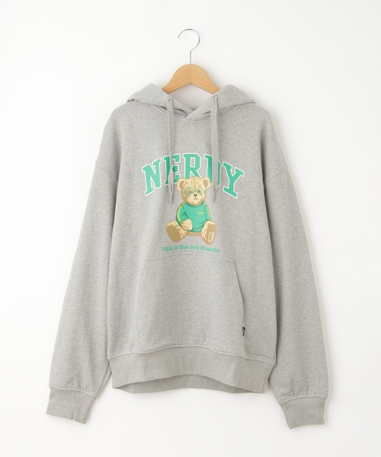 オフプライスストア(メンズ)(OFF PRICE STORE(Mens))のNERDY（ノルディ） CLEVER NEDDY PULLOVER HOODIE(NERDY ORIGIN FIT) グレー(024)
