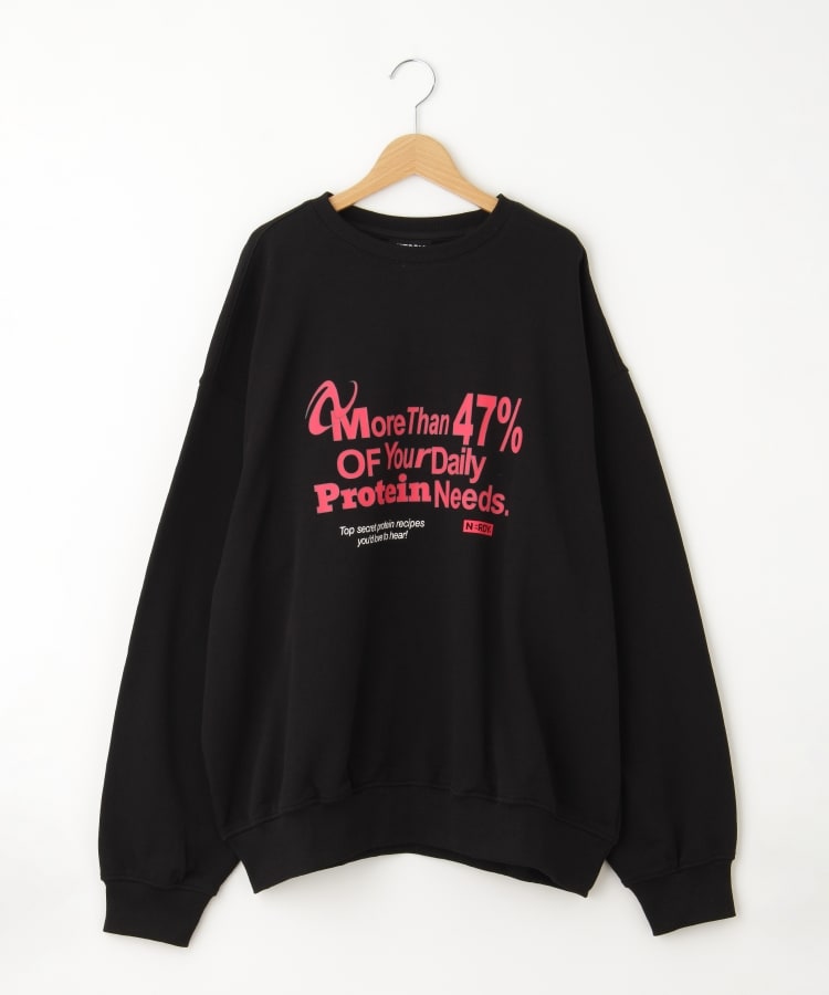 オフプライスストア(メンズ)(OFF PRICE STORE(Mens))のNERDY（ノルディ） PROTEIN SWEATSHIRT ブラック(019)