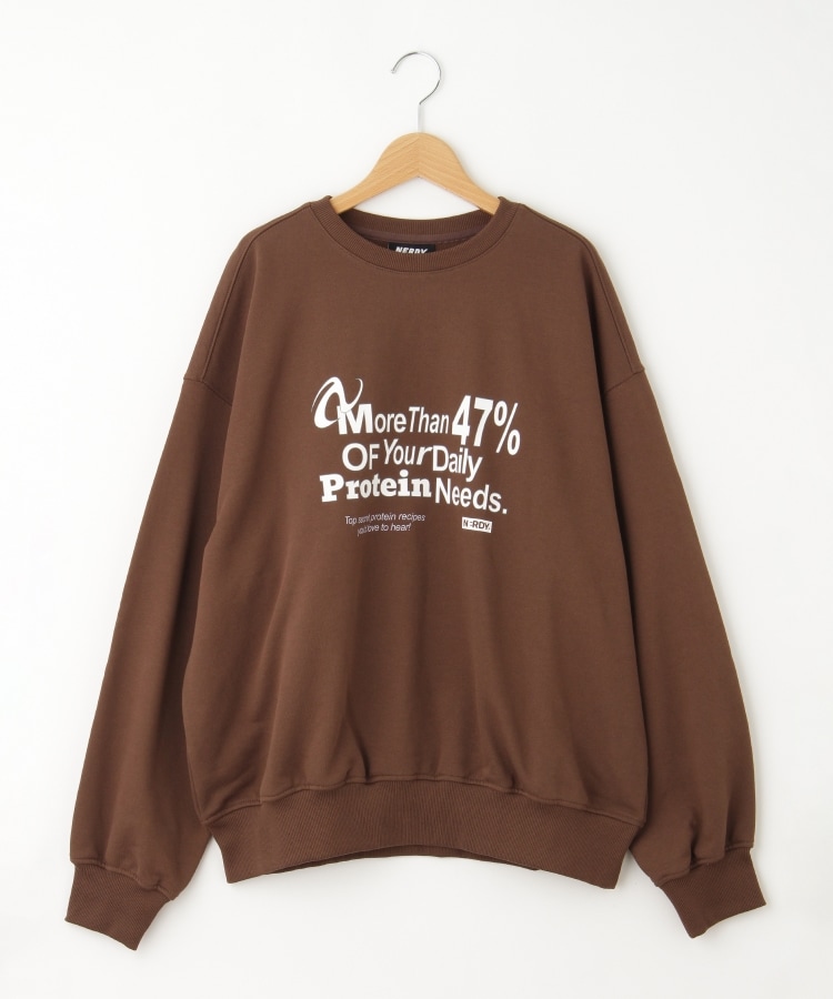 オフプライスストア(メンズ)(OFF PRICE STORE(Mens))のNERDY（ノルディ） PROTEIN SWEATSHIRT ブラウン(043)