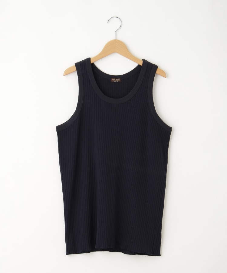 オフプライスストア(メンズ)(OFF PRICE STORE(Mens))のMR.OLIVE（ミスターオリーブ） コットンリブタンクトップ ブルー(093)