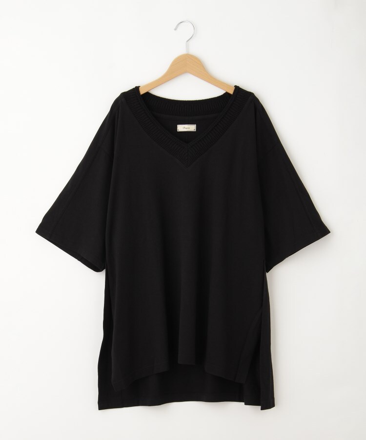 オフプライスストア(メンズ)(OFF PRICE STORE(Mens))のIroquois（イロコイ） リブVネック半袖プルオーバー1