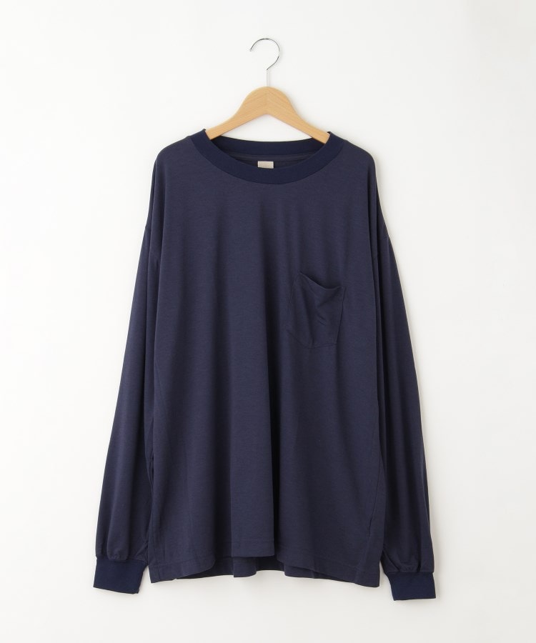 オフプライスストア(メンズ)(OFF PRICE STORE(Mens))のIroquois（イロコイ） 胸元ポケットロンT ブルー(093)