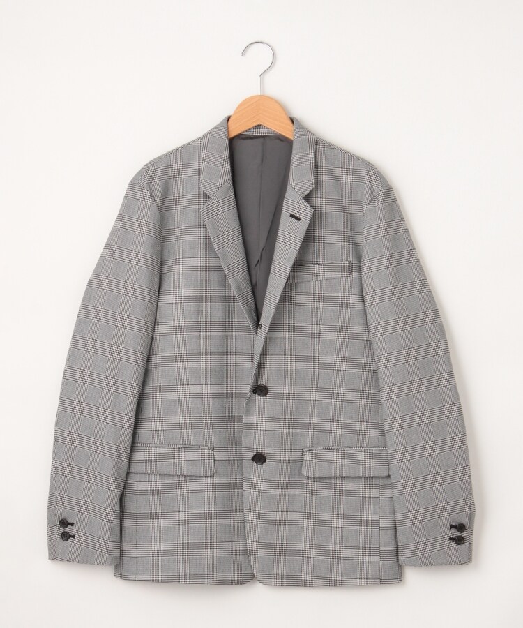 オフプライスストア(メンズ)(OFF PRICE STORE(Mens))のMR.OLIVE（ミスターオリーブ） グレンチェックジャケット ライトグレー(011)