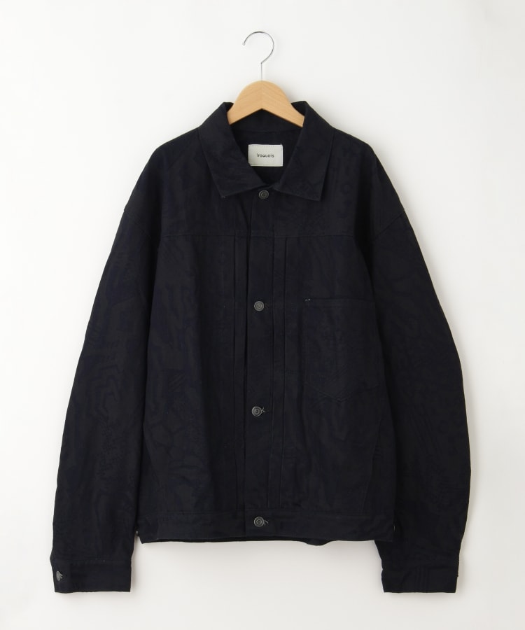 オフプライスストア(メンズ)(OFF PRICE STORE(Mens))のIroquois（イロコイ） 総柄ジャケット ネイビー(999)