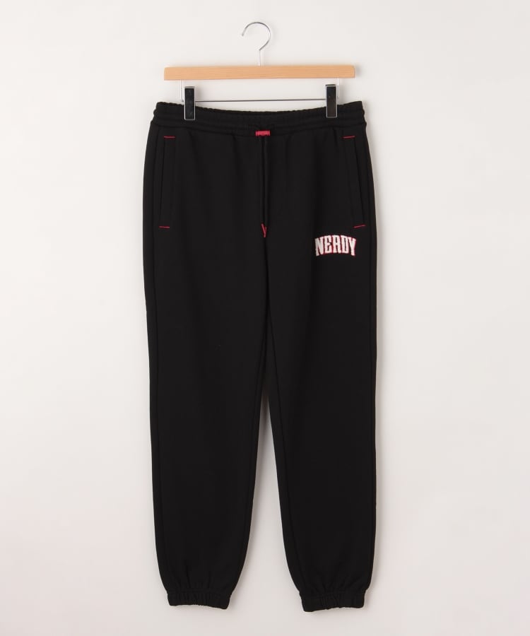 オフプライスストア(メンズ)(OFF PRICE STORE(Mens))のNERDY（ノルディ） BOUCLE　LOGO　JOGGER　PANTS ブラック(019)