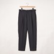 オフプライスストア(メンズ)(OFF PRICE STORE(Mens))のMR.OLIVE（ミスターオリーブ） ベルト付きタックパンツ チャコールグレー(018)