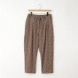 オフプライスストア(メンズ)(OFF PRICE STORE(Mens))のIroquois（イロコイ） ウエストゴムチェック柄パンツ ベージュ(999)