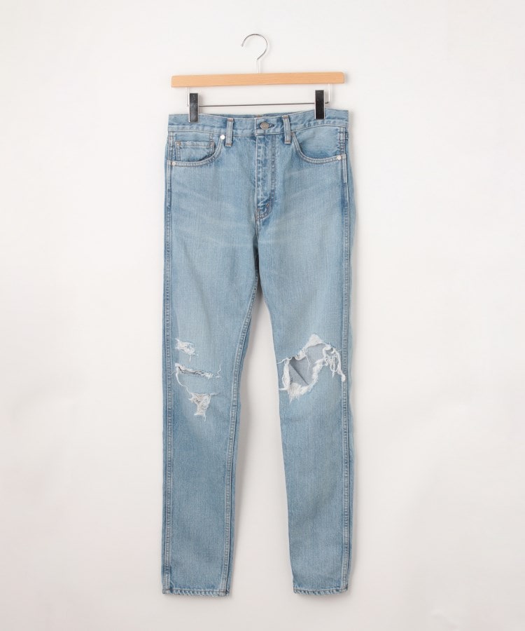 オフプライスストア(メンズ)(OFF PRICE STORE(Mens))のThe Letters（レターズ） ダメージ加工デニムパンツ ブルー(999)