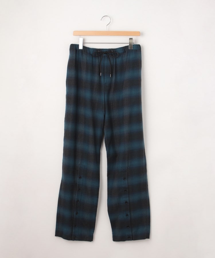 オフプライスストア(メンズ)(OFF PRICE STORE(Mens))のmeagratia（メアグラーティア） ウエストゴムチェックパンツ ブルー(999)