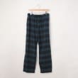 オフプライスストア(メンズ)(OFF PRICE STORE(Mens))のmeagratia（メアグラーティア） ウエストゴムチェックパンツ ブルー(999)