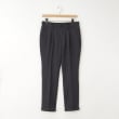 オフプライスストア(メンズ)(OFF PRICE STORE(Mens))のMR.OLIVE（ミスターオリーブ） 無地ロールアップタックパンツ チャコールグレー(018)