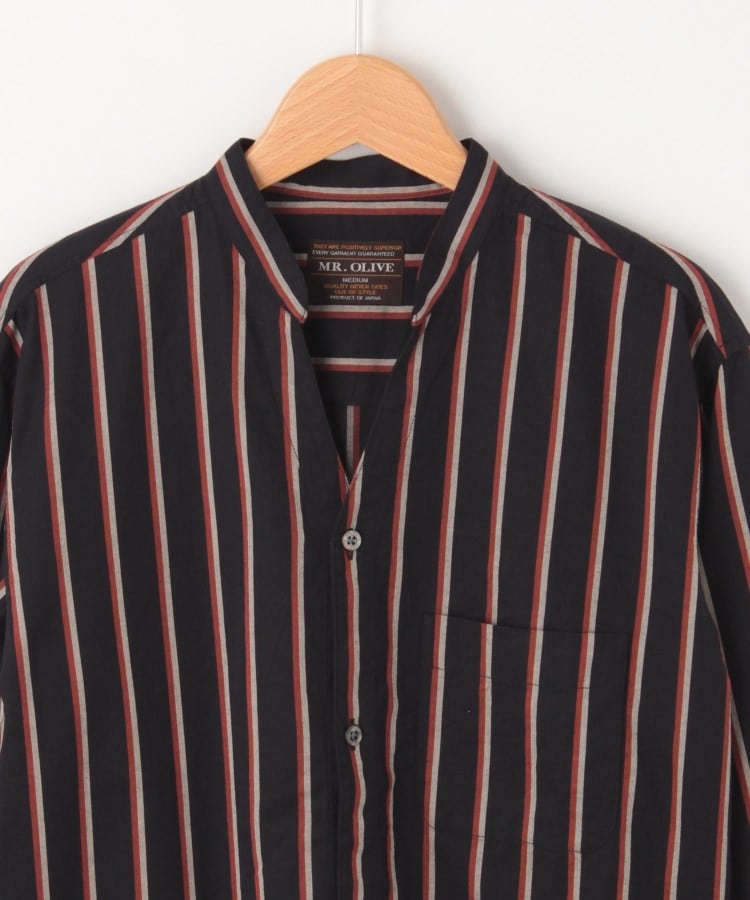 オフプライスストア(メンズ)(OFF PRICE STORE(Mens))のMR.OLIVE（ミスターオリーブ） ストライプキーカラーシャツ3