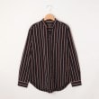 オフプライスストア(メンズ)(OFF PRICE STORE(Mens))のMR.OLIVE（ミスターオリーブ） ストライプキーカラーシャツ ネイビー(999)