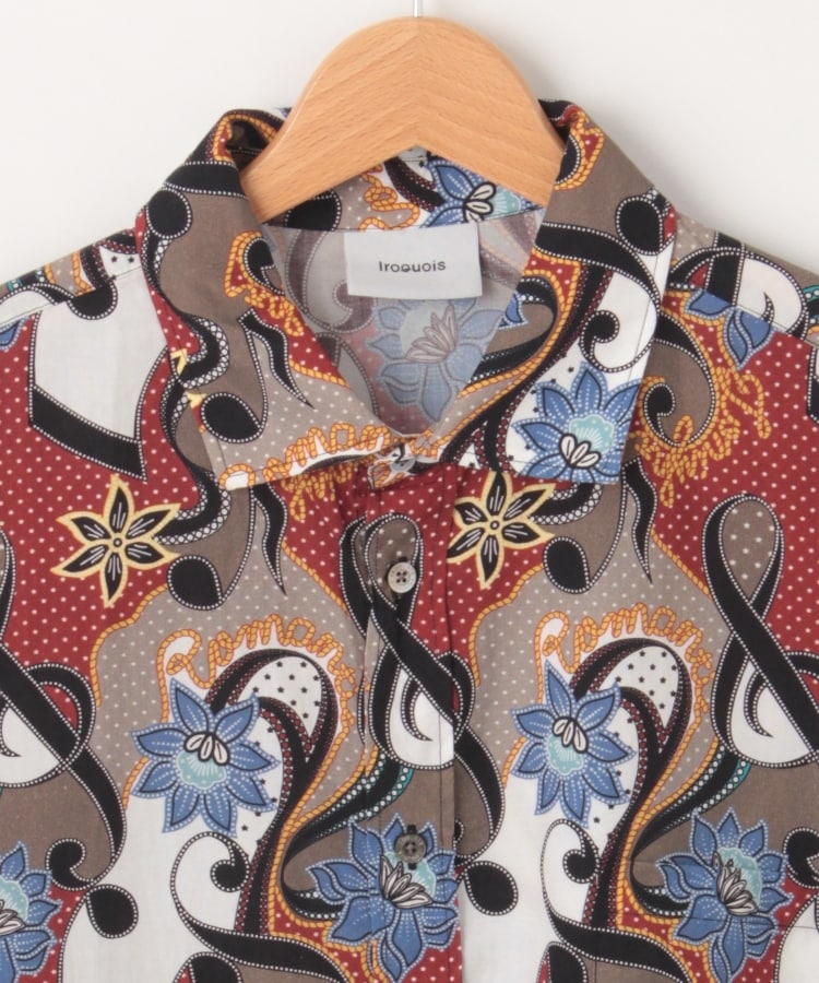 オフプライスストア(メンズ)(OFF PRICE STORE(Mens))のIroquois（イロコイ） ト音記号＆フラワー柄長袖シャツ3