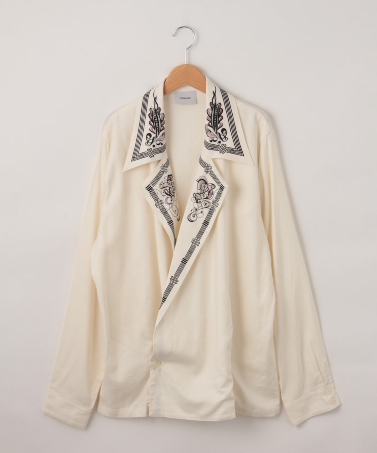 オフプライスストア(メンズ)(OFF PRICE STORE(Mens))のIroquois（イロコイ） カシュクールシャツ オフホワイト(999)
