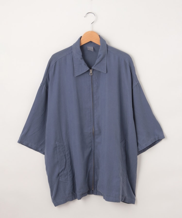 オフプライスストア(メンズ)(OFF PRICE STORE(Mens))のIroquois（イロコイ） ジップポケット付き半袖シャツ パープル(999)