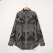 オフプライスストア(メンズ)(OFF PRICE STORE(Mens))のIroquois（イロコイ） ジャガード長袖シャツ ネイビー(094)