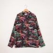 オフプライスストア(メンズ)(OFF PRICE STORE(Mens))のIroquois（イロコイ） デジタル柄長袖シャツ ブラック(999)