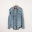 オフプライスストア(メンズ)(OFF PRICE STORE(Mens))のThe Letters（レターズ） 胸ポケットデニムシャツ ブルー(999)