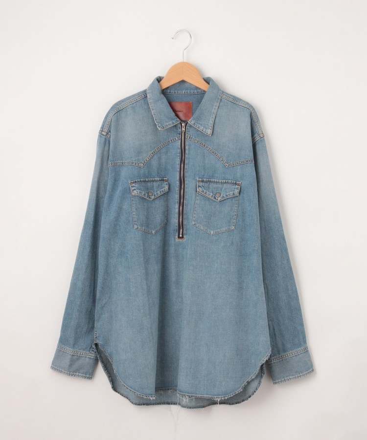 オフプライスストア(メンズ)(OFF PRICE STORE(Mens))のThe Letters（レターズ） ジッパー付きデニムシャツ1