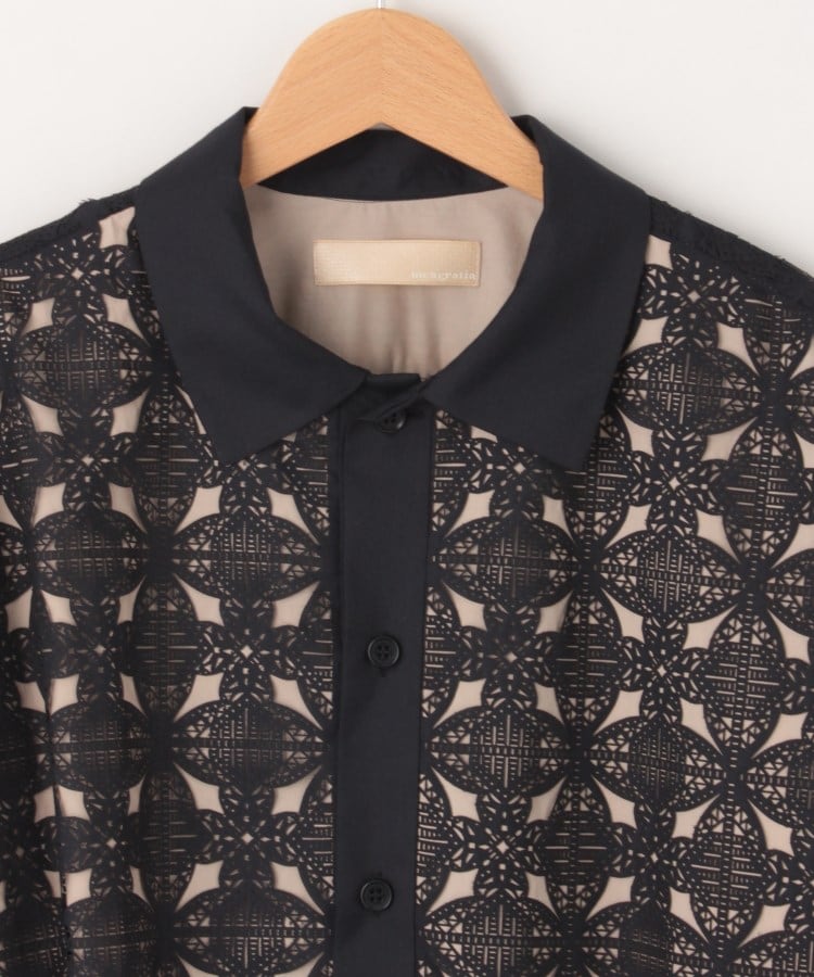 オフプライスストア(メンズ)(OFF PRICE STORE(Mens))のmeagratia（メアグラーティア） レースロングシャツ3
