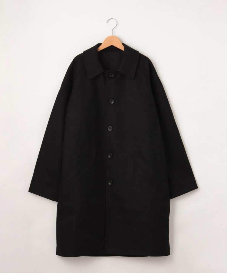 オフプライスストア(メンズ)(OFF PRICE STORE(Mens))のIroquois（イロコイ） 裏キルティングロングコート ブラック(999)