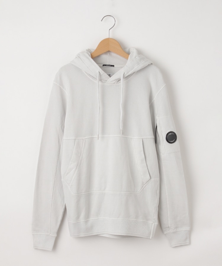 オフプライスストア(メンズ)(OFF PRICE STORE(Mens))のC.P. COMPANY(C.P. カンパニー) SWEA TSHIRT SWEAT HOODED ライトグレー(011)